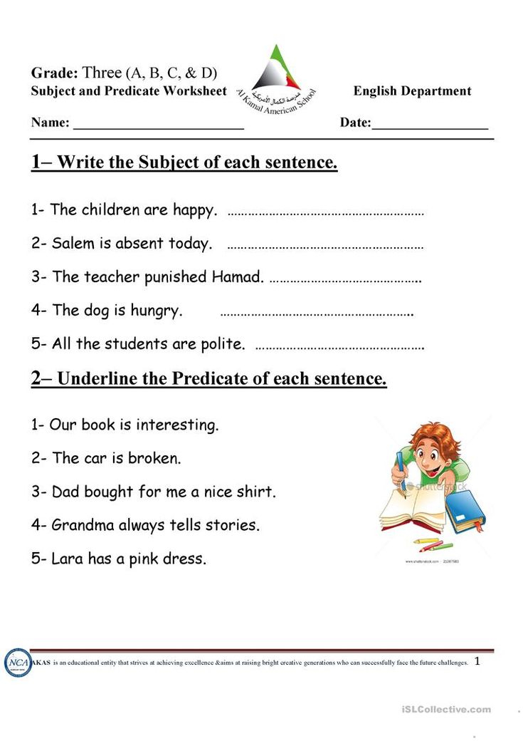 Predicate Nominatives And Adjectives Worksheets Adjectiveworksheets Net