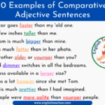 10 Examples Of Comparative Adjective Sentences EnglishTeachoo