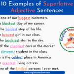 10 Examples Of Superlative Adjective Sentences EnglishTeachoo