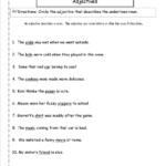 14 Super Teacher Worksheets Adjectives Worksheeto