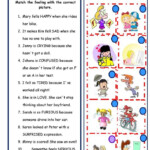 190 FREE ESL Adjectives To Describe Feelings Mood Tone Worksheets