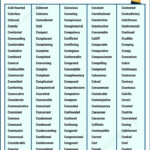 300 Interesting Adjectives That Start With C In English ESL Grammar