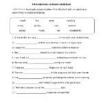 5th Grade Degrees Of Adjectives Worksheets For Grade 5 Kidsworksheetfun