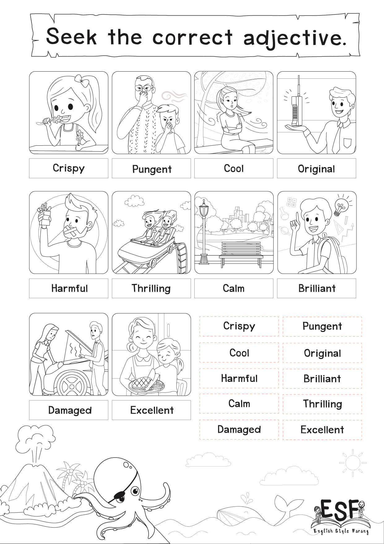 Adjective Adverb Worksheets Mr Es Specialties