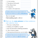 Adjective Phrase Worksheet For Grade 5 Thekidsworksheet