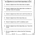 Adjective Word Challenge Adjective Words Word Challenge Adjective