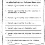 Adjective Word Challenge Adjective Words Word Challenge Adjective