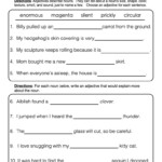 Adjectives Describe Worksheet Have Fun Teaching