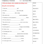 Adjectives Online Exercise For GRADE 5