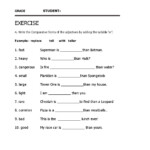 Adjectives Worksheets For Grade 3 With Answers Pdf Thekidsworksheet