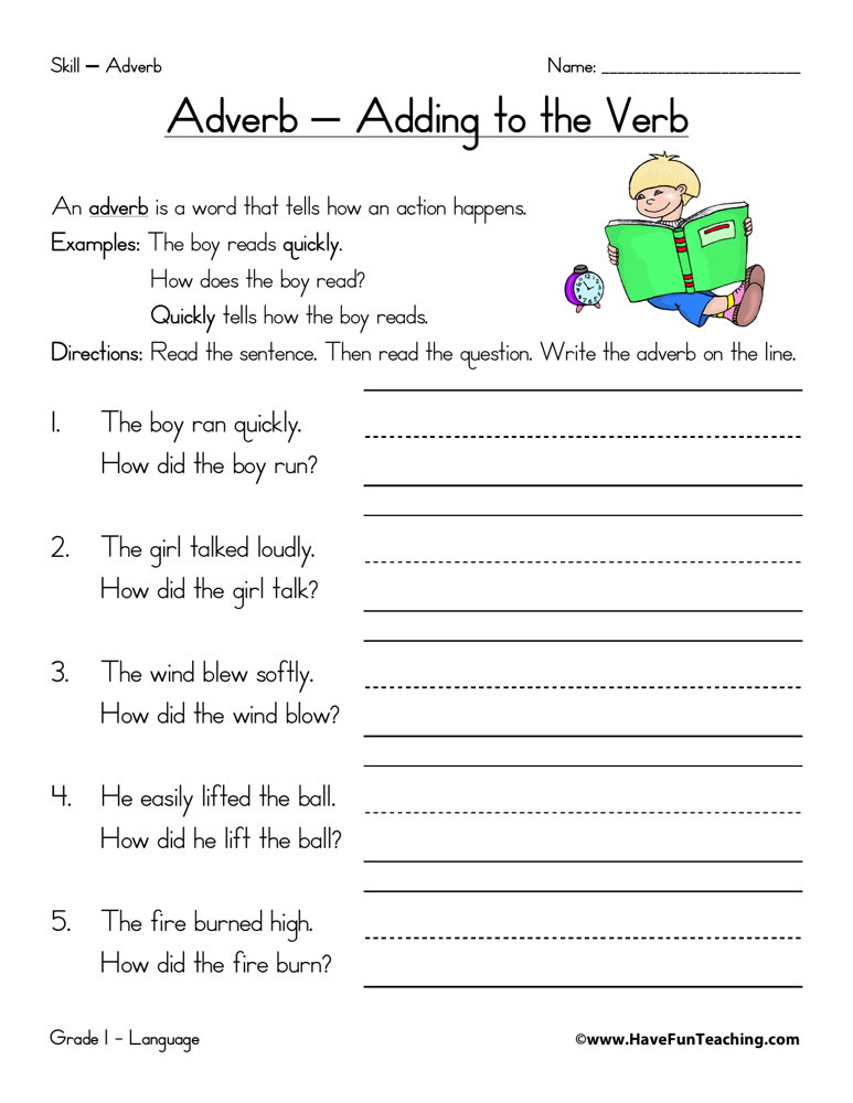  Adverbs And Adverbials Worksheet Free Download Gmbar co