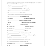 Agreement Of Adjectives Spanish Worksheet Answers 108625 Realidades