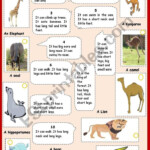 Animals Adjectives Worksheet Community Helpers Preschool Animal