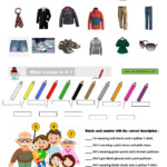 Clothes Vocabulary Worksheet