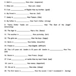 Comparison Of Adjectives Interactive Worksheet