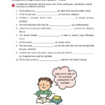 Compartive Superlative And Equatives Adjectives And Adverbs Worksheet