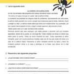 Comprensi n Lectora Interactive And Downloadable Worksheet You Can Do