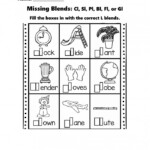 Consonant Sounds L Blends Worksheets 99Worksheets