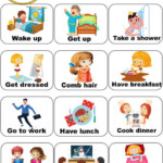 Daily Routines And Activities List And Example Sentences Archives