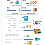 Demonstrative Pronouns Worksheet Free ESL Printable Worksheets Made