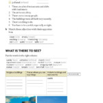 Describing A City Or Town Worksheet