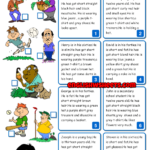 Describing People ESL Printable Matching Exercise Worksheet