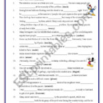 Ed Ing Adjectives ESL Worksheet By Pirchy