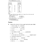 English For Primary Students Possessive Adjectives