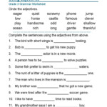 English Worksheets 5th Grade Free Worksheets Samples