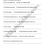 English Worksheets Adjective Clause Who Worksheet
