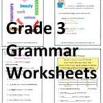 English Worksheets For Grade 3 Grammar Third Grade Grammar Worksheets