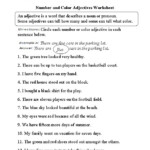 Englishlinx Adjectives Worksheets Adjective Worksheet Nouns
