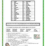 Extreme Adjectives Interactive Worksheet