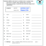 Find The Common Nouns Worksheets 99Worksheets