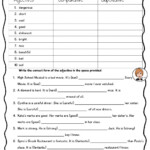 Free Esl Worksheets And Answer Keys For Comparatives Adjectives