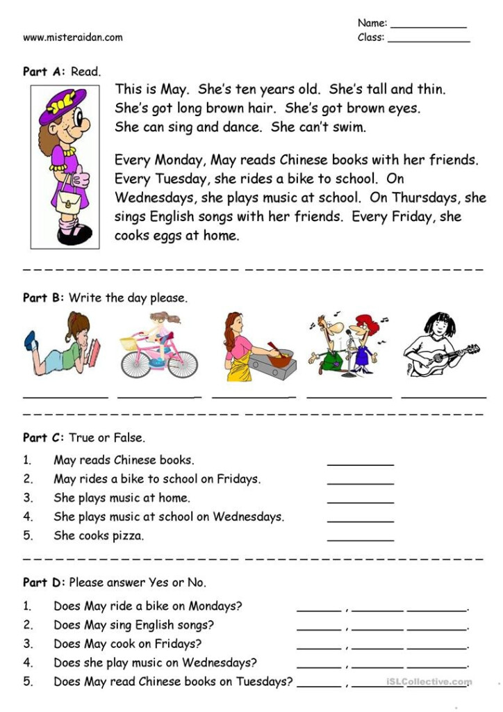 Free Printable English Lessons For Beginners Free Printable A To Z