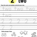 Free Printable Number Worksheets 1 9 My Mommy Style