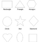 Free Printable Shapes Coloring Pages For Kids