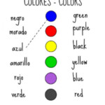 Free Printables To Practice Colors In Spanish Colores En Espa ol