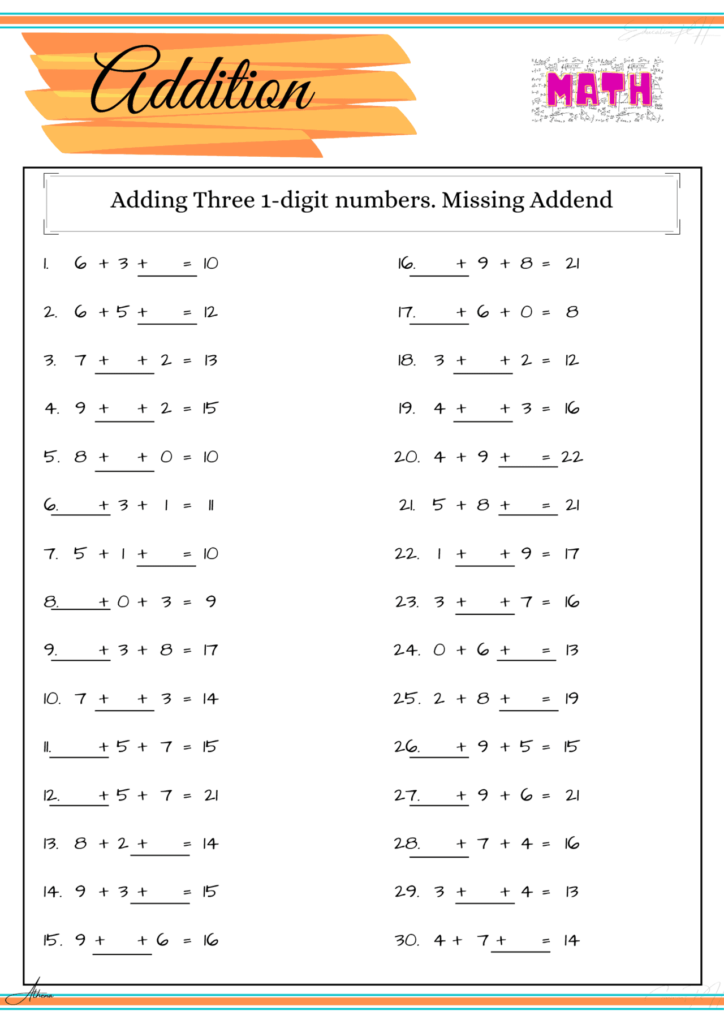 Grade 2 Math Worksheets Addition Part 2 Education PH