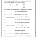 Grade 3 Grammar Topic 10 Personal Pronouns Worksheets Lets Share