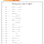 Grade 4 Math Worksheet Place Value Part 2 Education PH