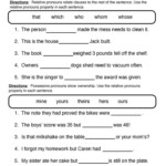 Image Result For 3rd Grade Pronoun Worksheets Pronoun Worksheets