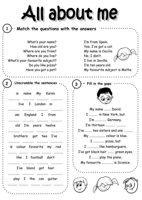 Introducing Yourself Interactive And Downloadable Worksheet Check Your 