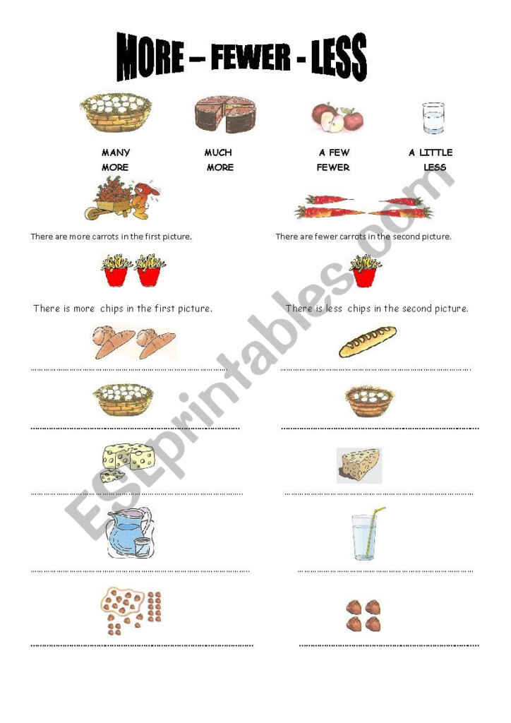 Irregular Comparatives ESL Worksheet By Hido