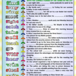 Irregular Verbs Simple Past Tense ESL Exercise Worksheet Simple Past