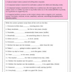 It S Grammar Time Subject Verb Agreement 1 Worksheets 99Worksheets