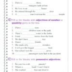 Kinds Of Adjectives Worksheets For Grade 4 Common And Proper 4th