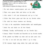 Let s Separate Things Comma Worksheet Have Fun Teaching