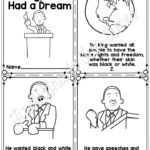 Martin Luther King Jr Booklet And Writing Activities This Focuses